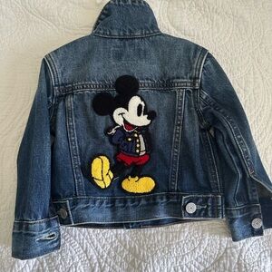 Denim Gap Kids Mickey Jacket